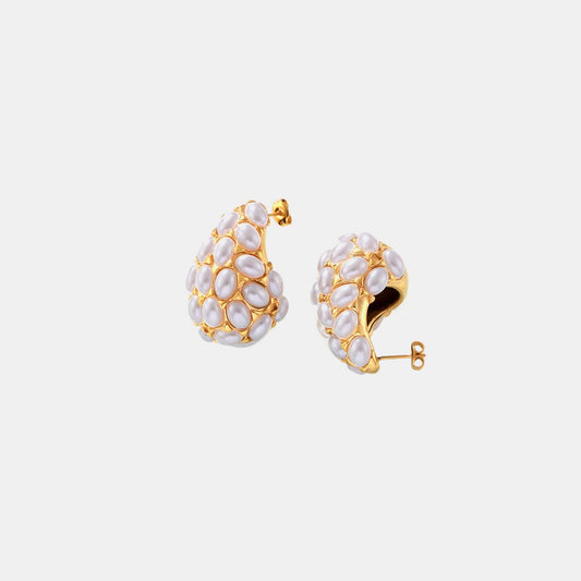 Mukhti Pearl Earrings - Shanakht